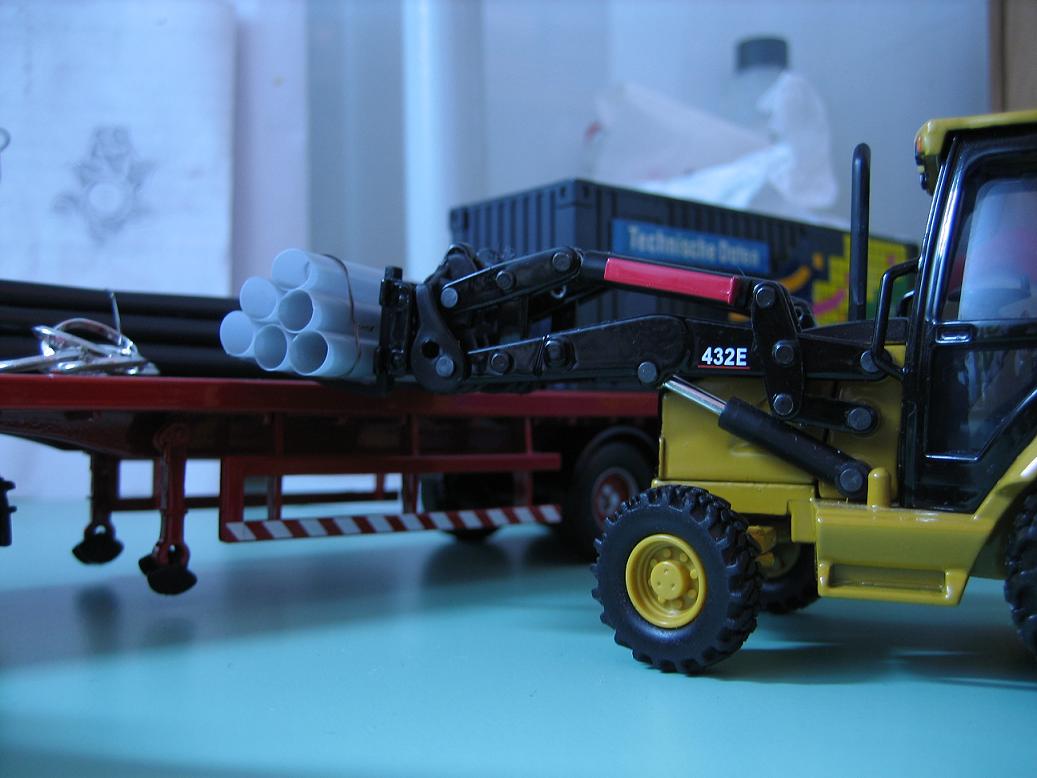 Scania v8 r500 + cat 432