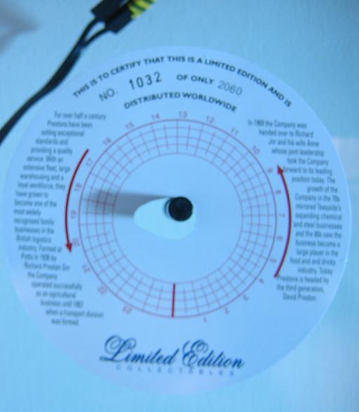 Corgi - Certificato edizione limitata