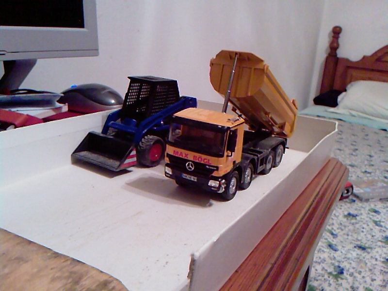 scarico macerie in discarica