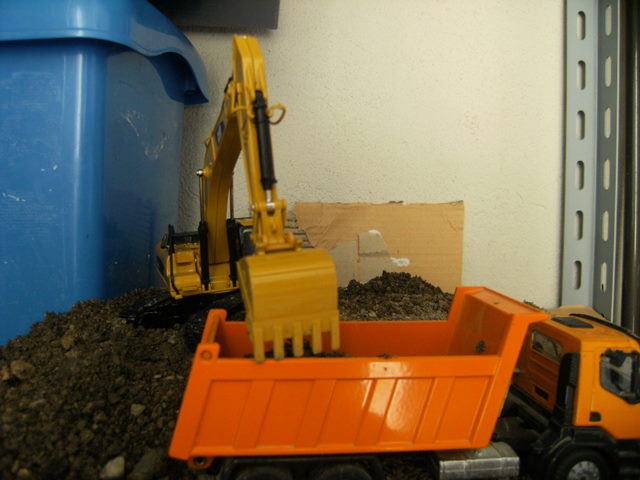 scavo per nuova strada