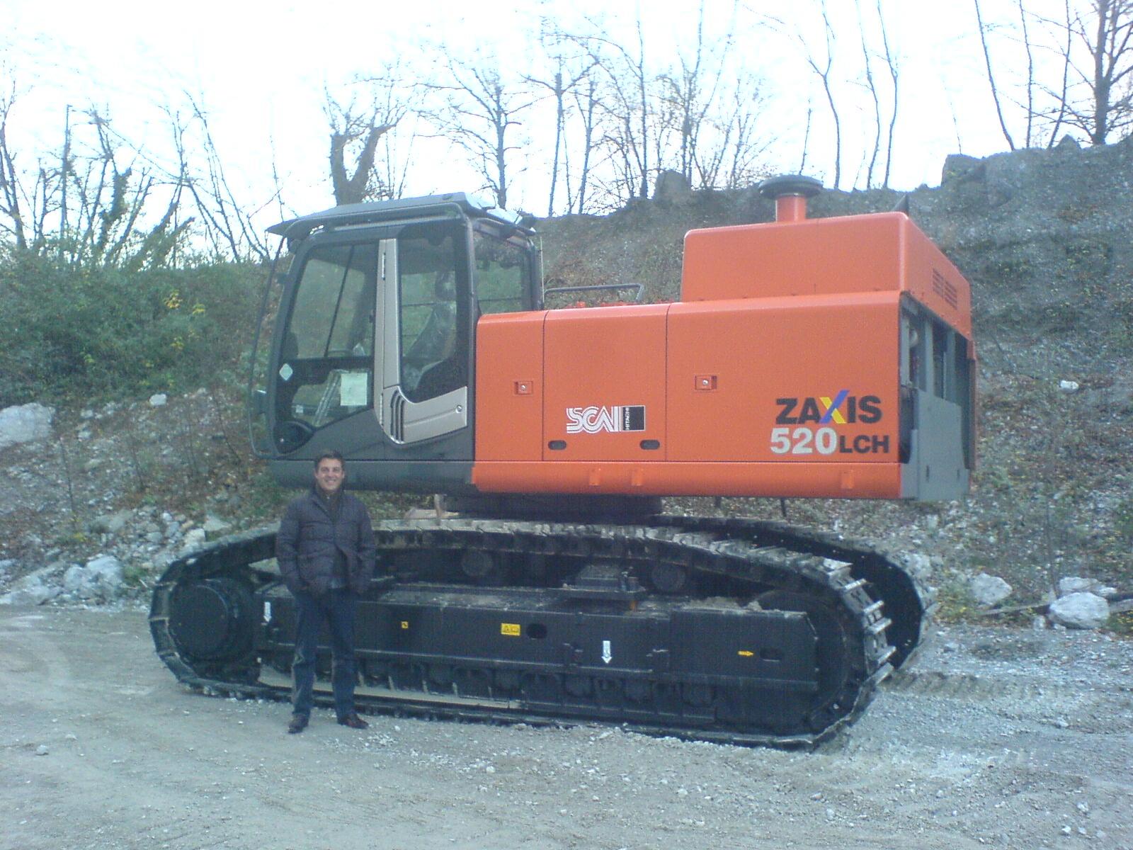 Il Sig.Spandri ed il suo nuovo ZX520 lch.