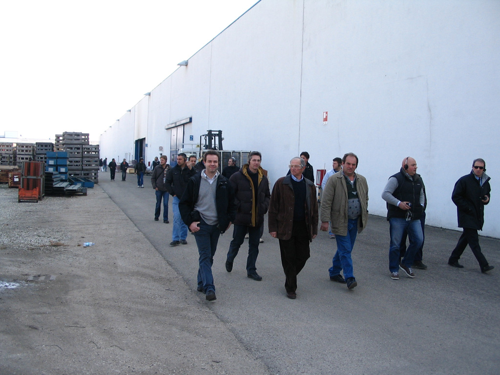 Visita alla Laverda 15-02-2008