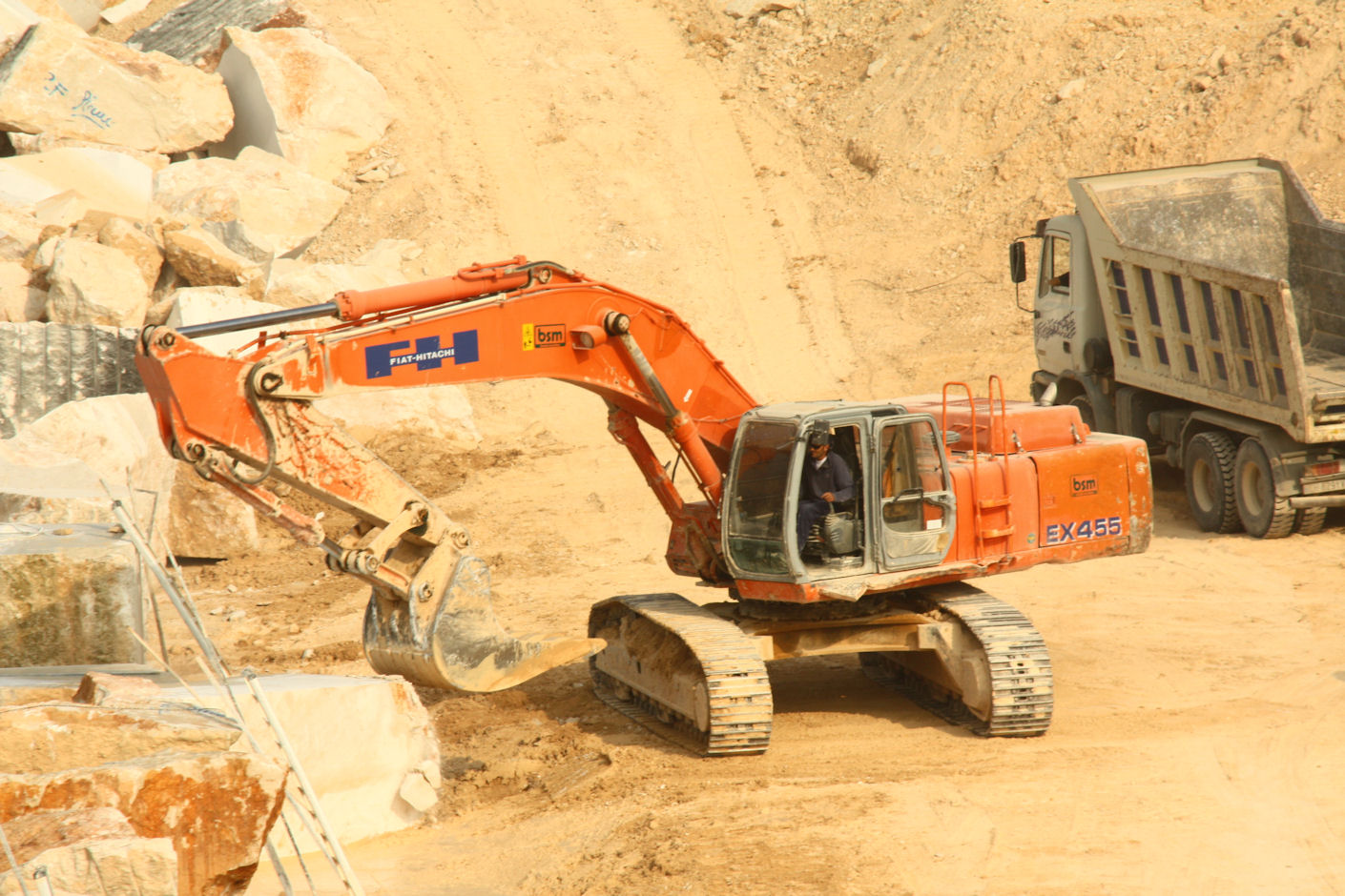 Fiat Hitachi EX455