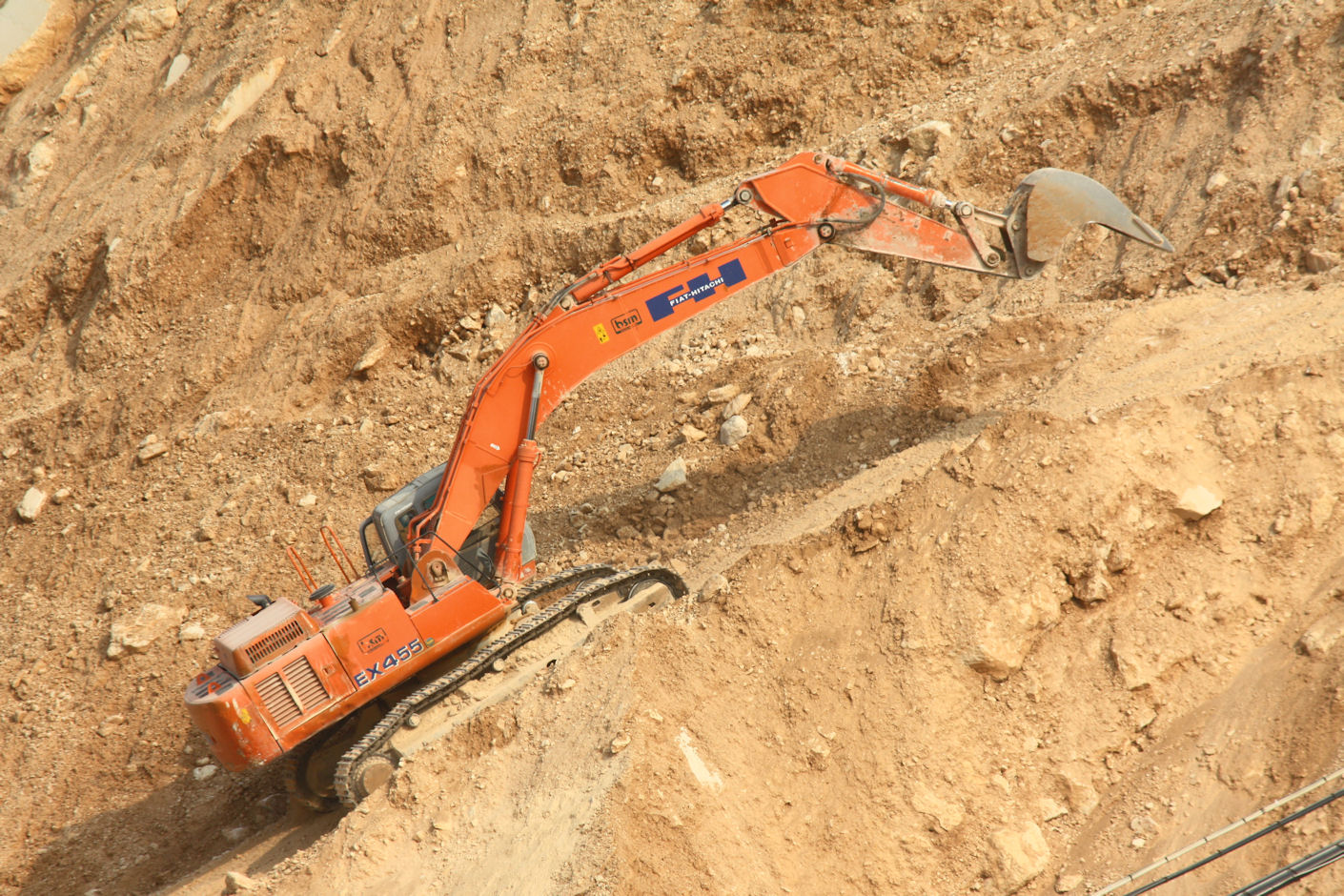 Fiat Hitachi EX455