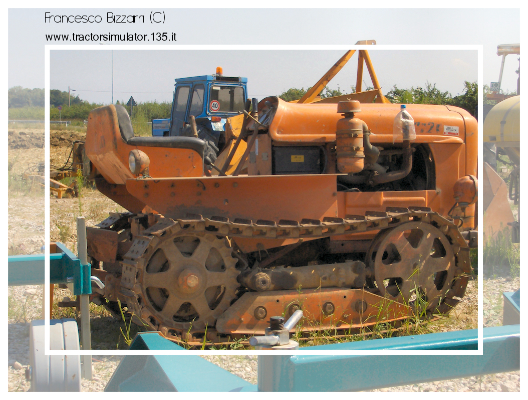 Fiat cingolato in officina