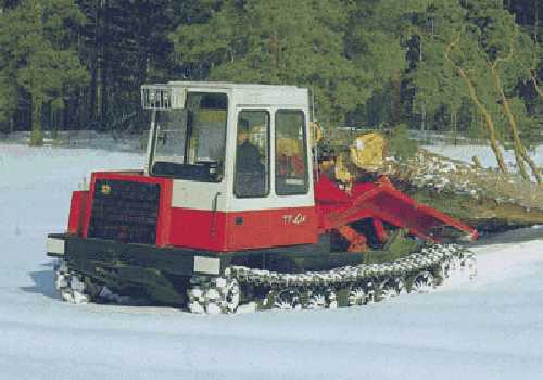 trattore da esbosco russo tt-4b