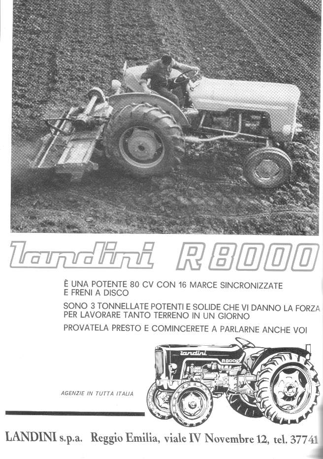 Landini r 8000