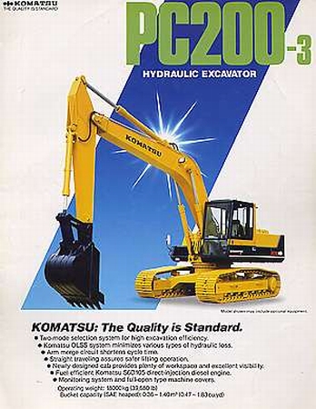 Komatsu PC200