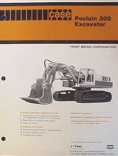 Case Poclain 300F