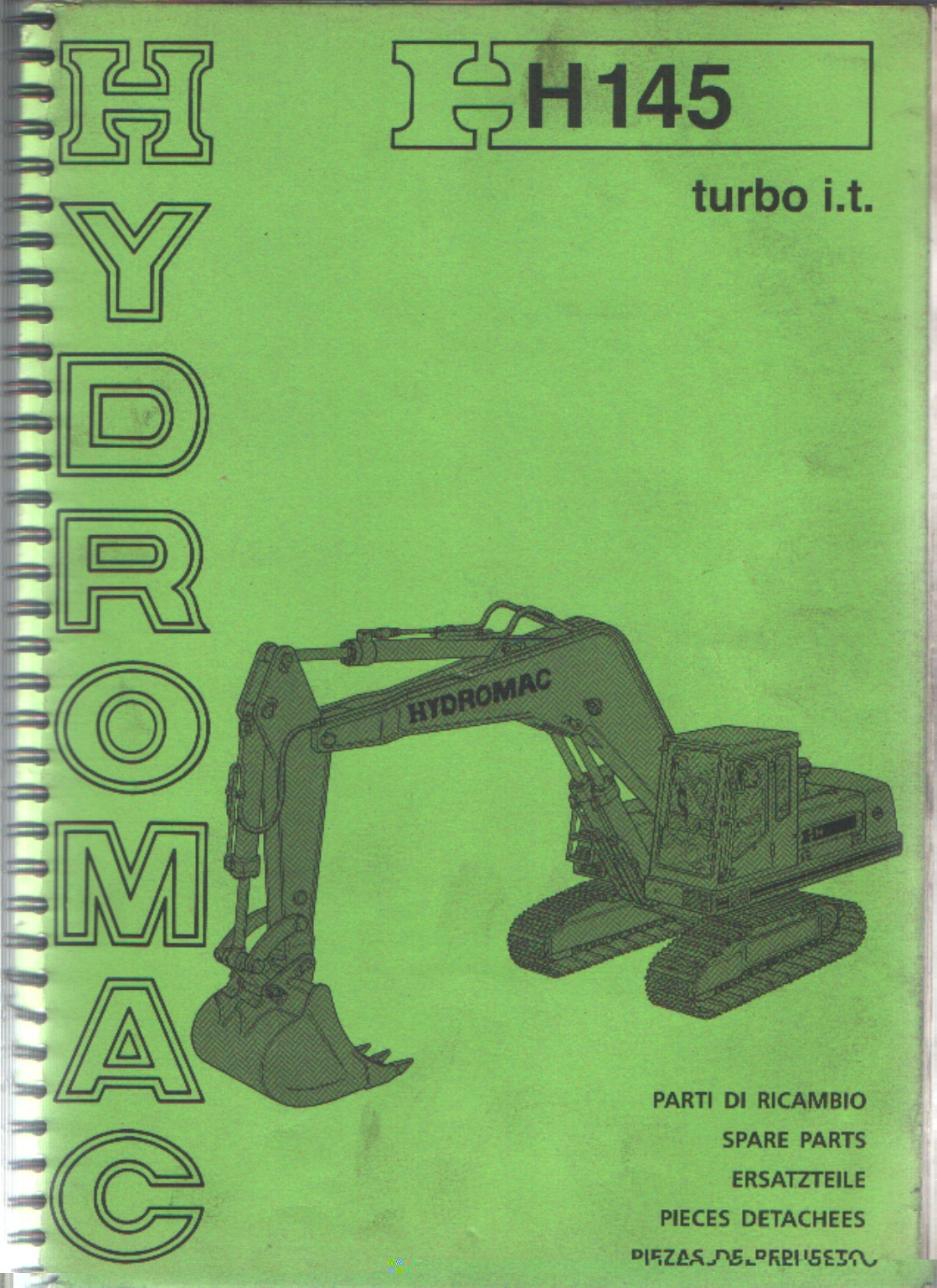 hydromac catalogo ricambi H145 turbo i.t.