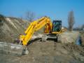 jcb js 210 rifacimento sponde canale