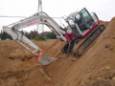 Takeuchi TB 1140 in pendenza!!!