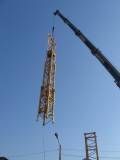 smontaggio Ferro:sollevamento torre