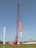 Montaggio della torre eolica