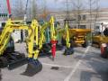 stand Orlandi&Panzeri: miniescavatori Yanmar-dumper Fiori
