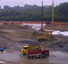 via uno sotto l'altro