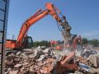 Hitachi Zaxis 350LCN con pinza