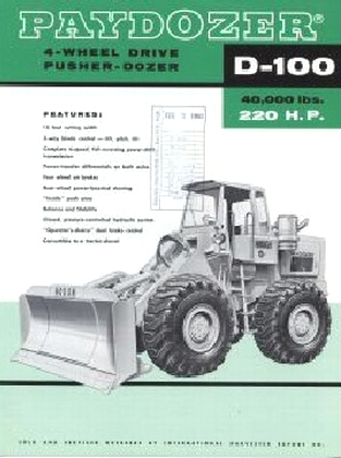 Hough Paydozer D100