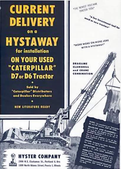 Hyster Caterpillar