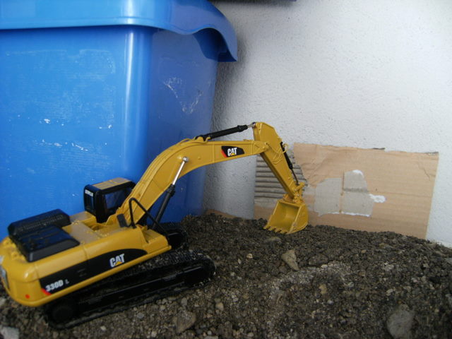 scavo per nuova strada