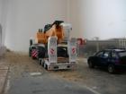 Arrivo Liebherr in cantiere