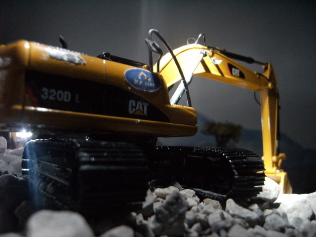 lavori notturni in cava