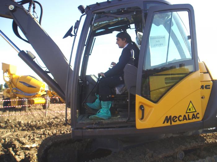 Gianni al Mecalac di Giacomo!