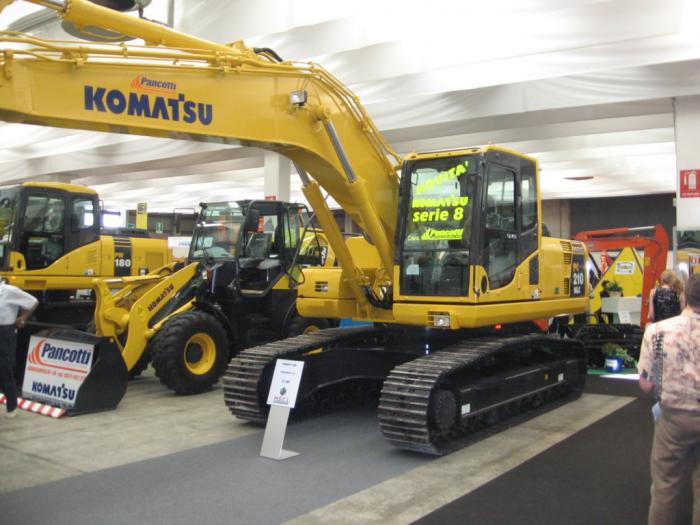 stand Pancotti:Komatsu PC 210NLC-8