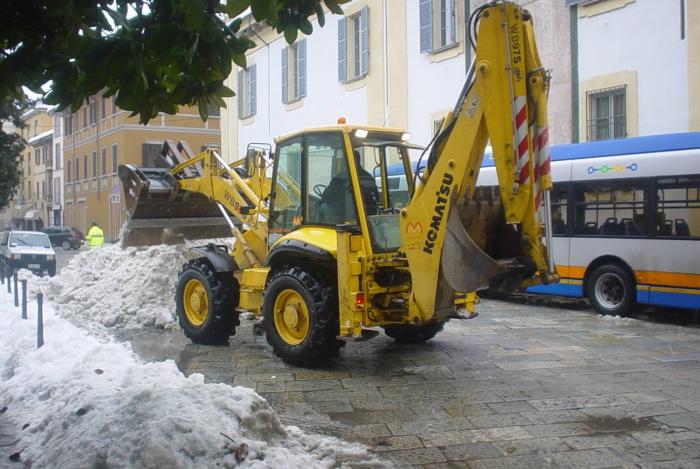 Rimozione neve Pavia