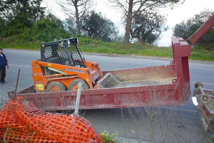 Trasporto Mini-Escavatori (Particolare)