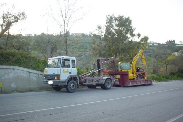 Trasporto Mini-Escavatori (Particolare)