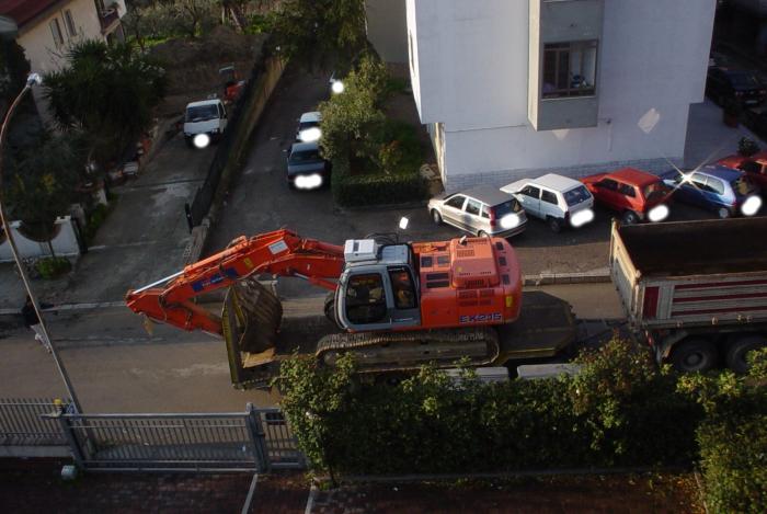 Trasporto Escavatore