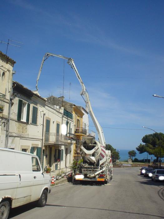 Lavori con Betonpompa Cifa Magnum Metro28