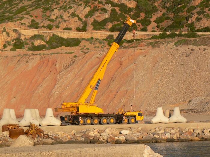 Gru Gottwald sul molo