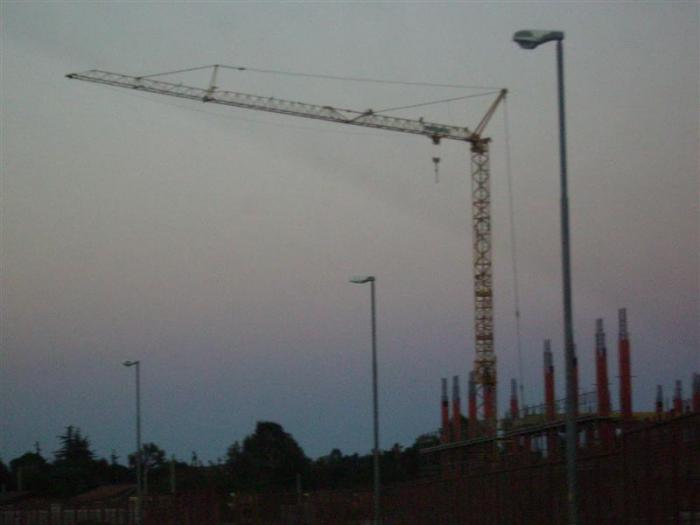 lavori a settembre 2006