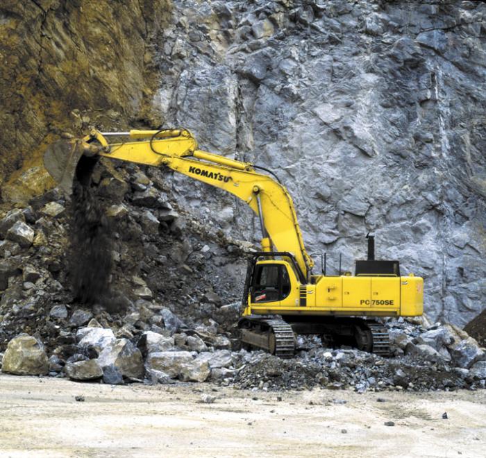 komatsu pc 750