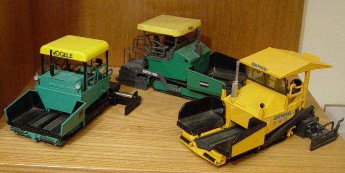 Finitrici Vogele e Demag