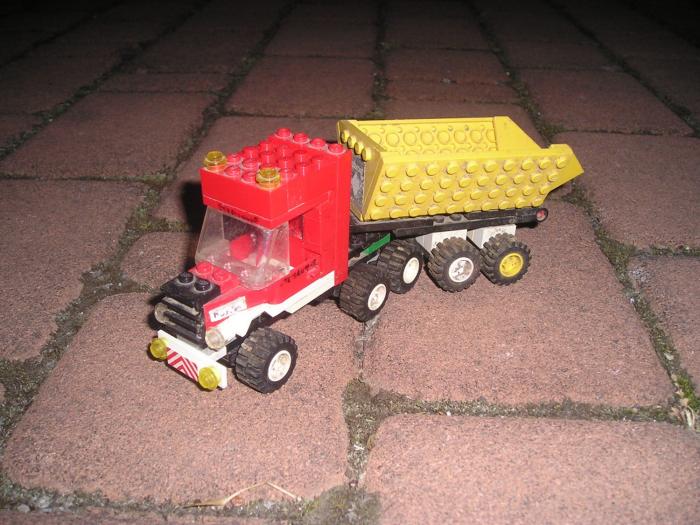 Trattore Lego+semirimorchio