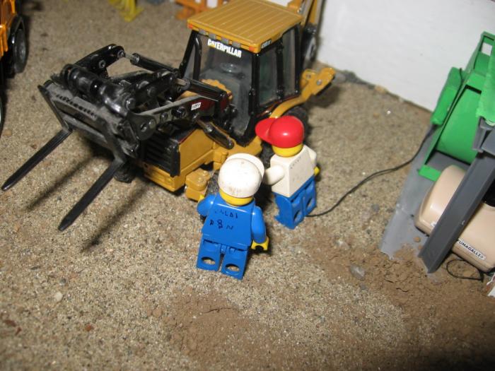 lavori nel nuovo deposito