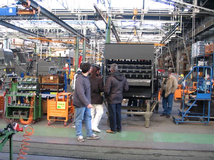 Visita alla Laverda 15-02-2008