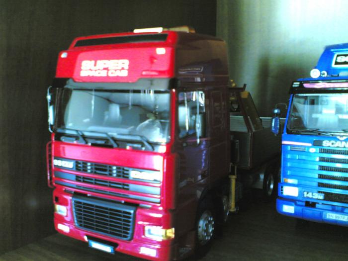 Daf 95XF con gru