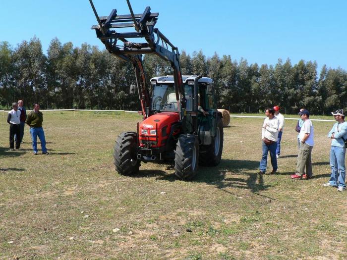 Same con forche per rotoballe