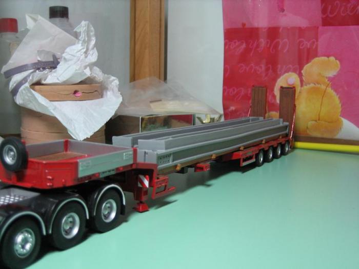 DAF 105XF 8x4 (WSImodels) + Rimorchio Tekno