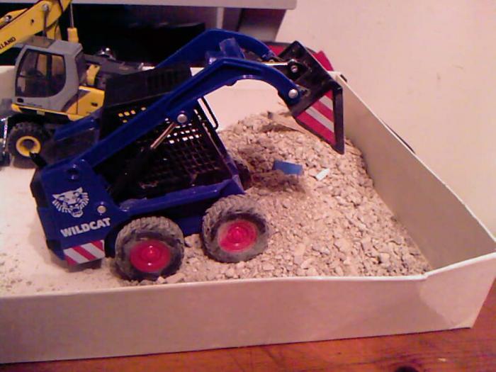 scarico  terra  inquinata