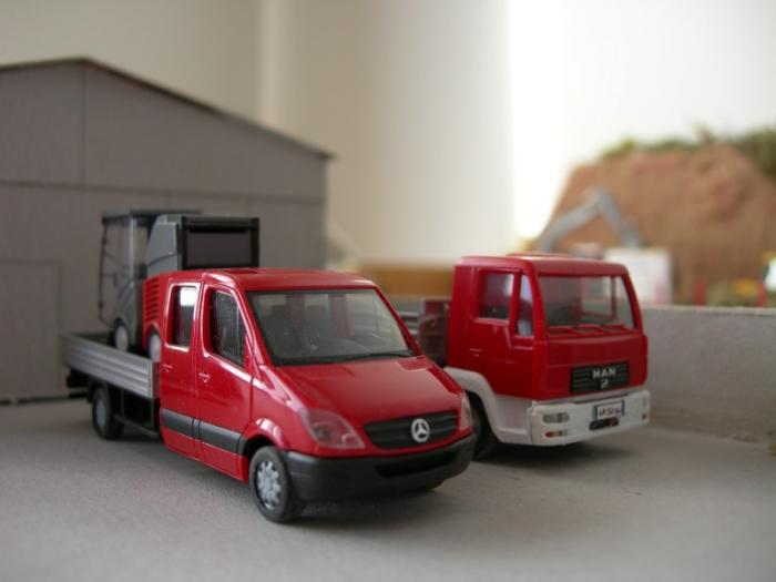 MB Sprinter e MAN LE2000