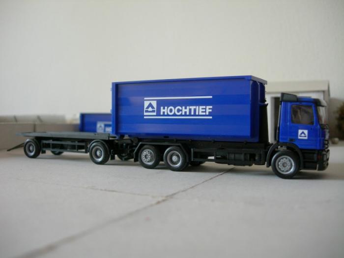 Mercedes-Benz Actros con scarrabile