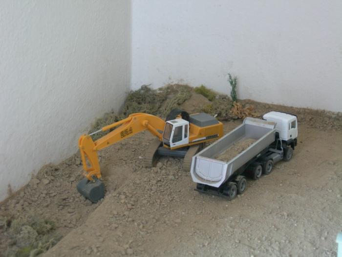 Liebherr R954 al carico