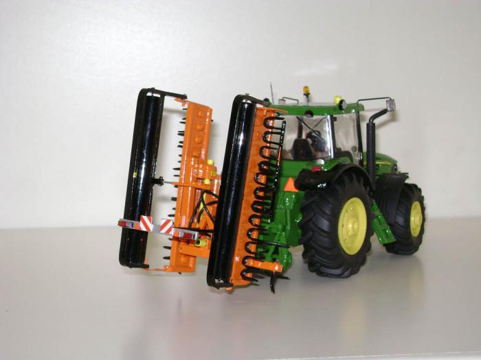 Erpice rotante Maschio Falco 6m chiuso dietro