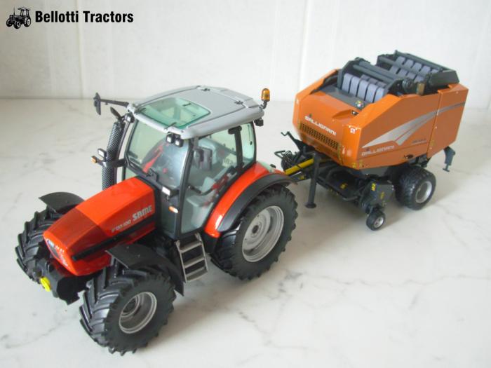 Same Iron 100 con rotopressa Gallignani GA V9B