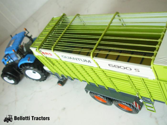 New Holland T7060 con Claas Quantum 6800S